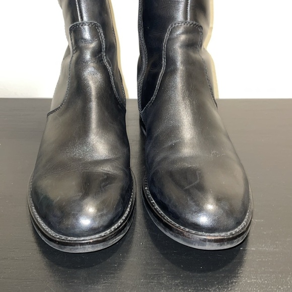 ECCO Hobart Tall Leather 3 Buckle Riding Boots.  Size 8.5. - Picture 3 of 14